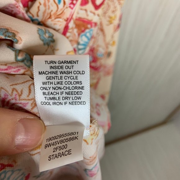 **SOLD**World Unity High Low Dress Peach Size S - Picture 7 of 8